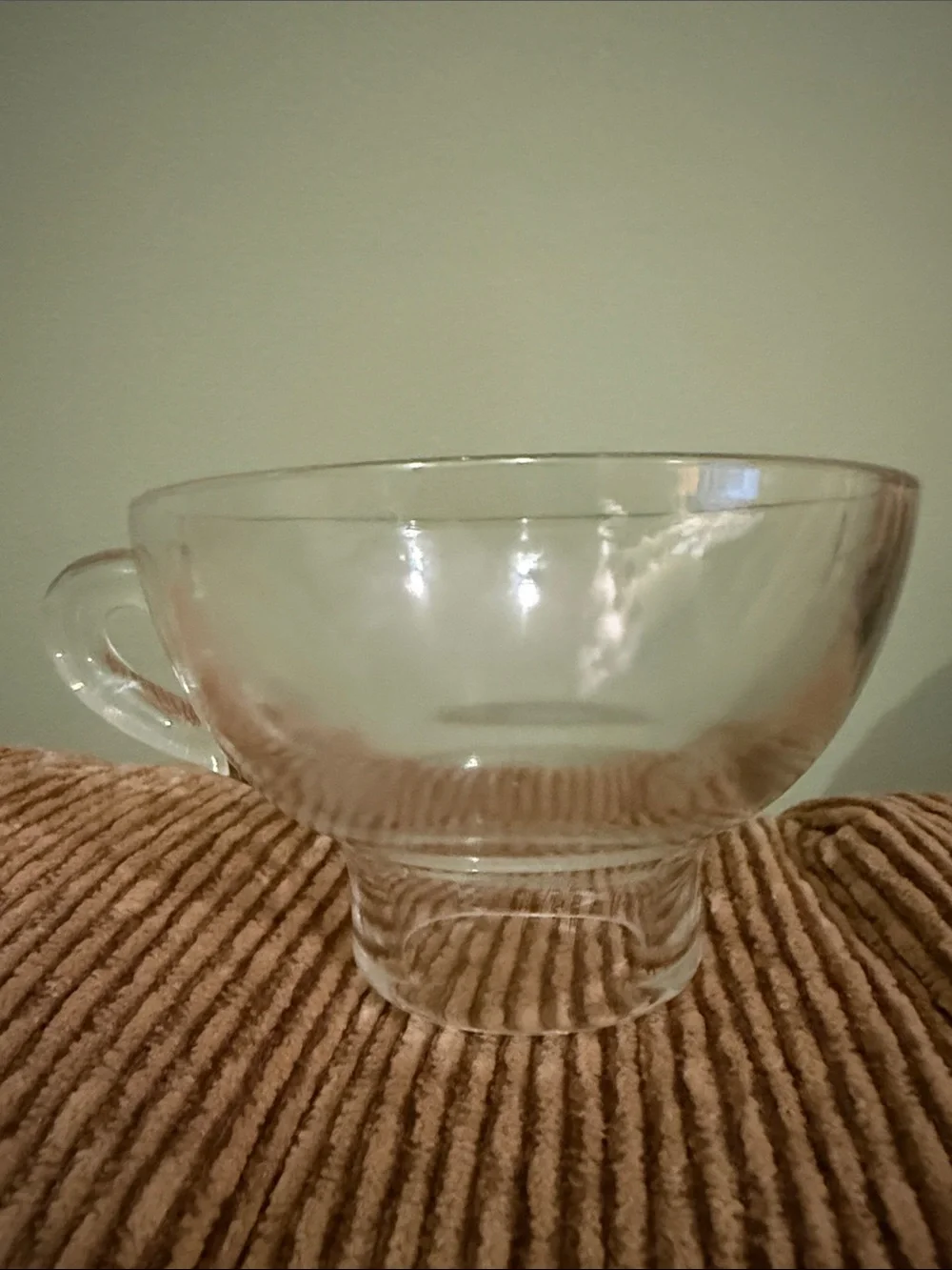 Vintage 1940s 1950s  Glass Canning Funnel